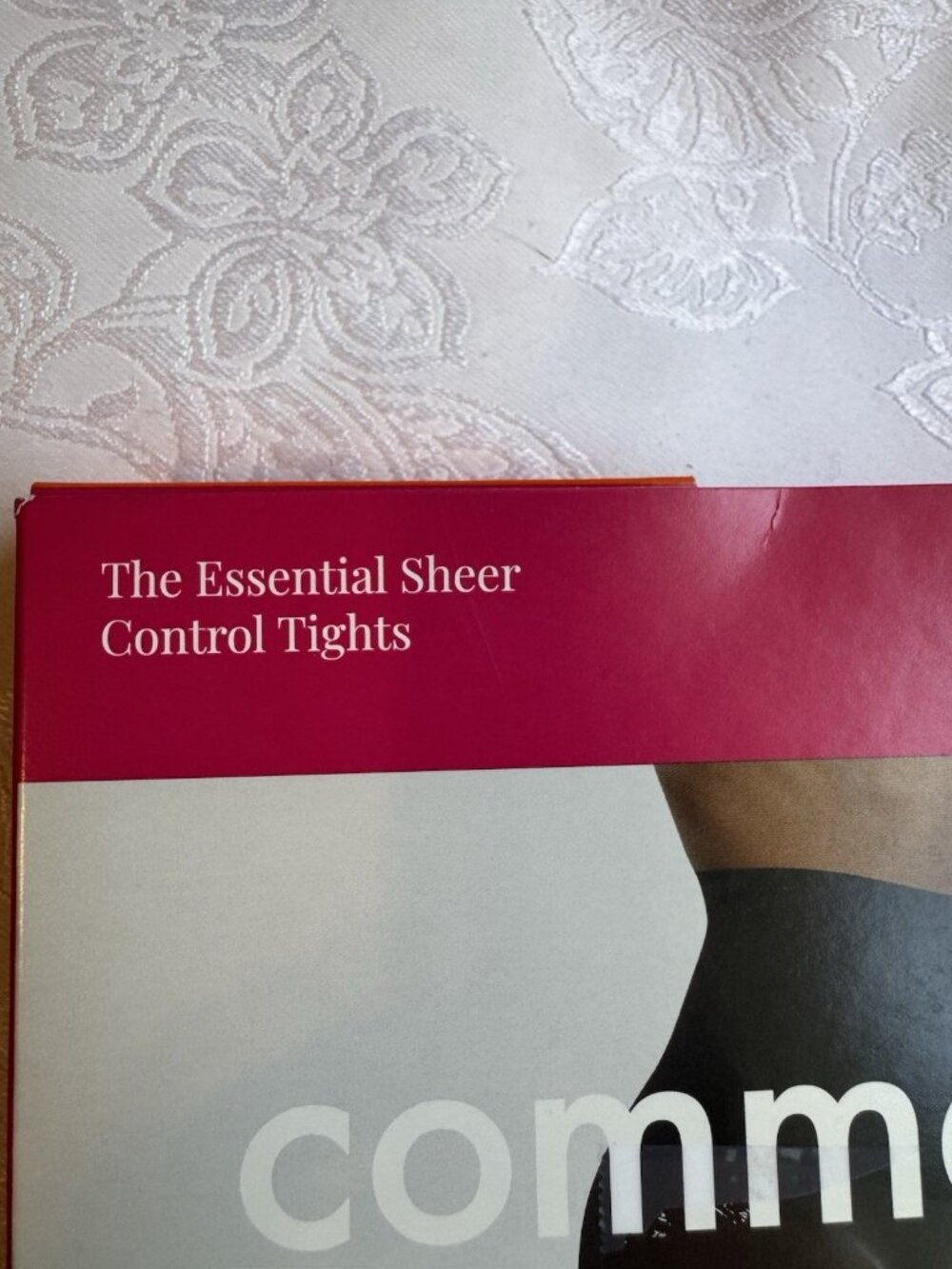 COMMANDO The ESSENTIAL SHEER Control Tights Medium Nude M HCK10T01 $46 NEW - Picture 7 of 9